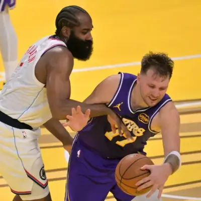 Doncic Dominates Derby as Harden Fades Late